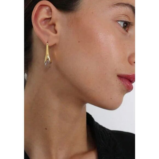 Accent Hoop Earrings