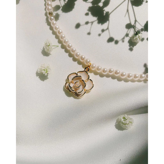 Pearl Blossom Necklace