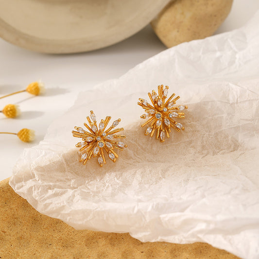 Vintage Starburst Earrings