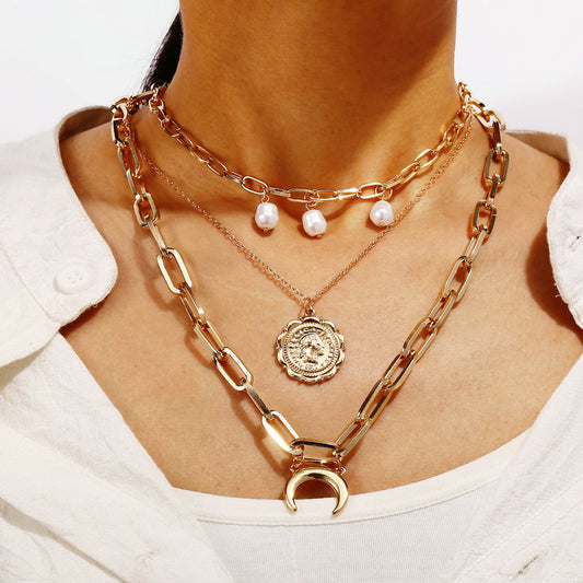 European Multi-Layer Necklace