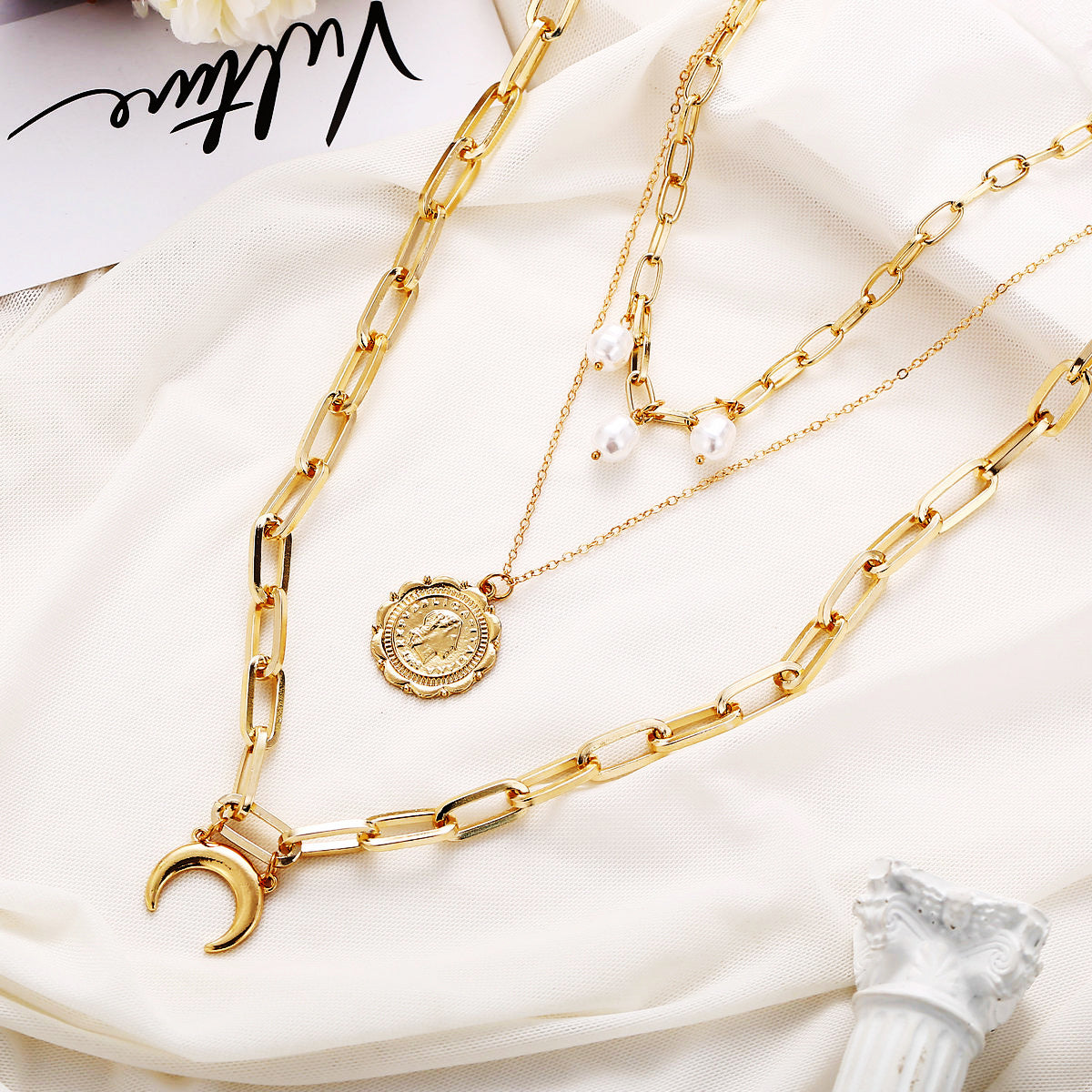 European Multi-Layer Necklace