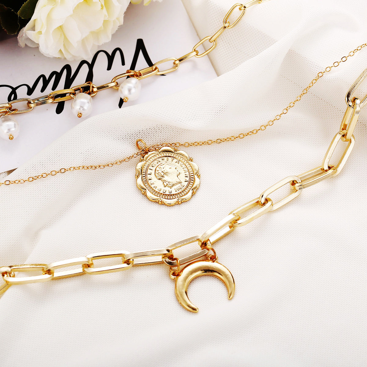 European Multi-Layer Necklace