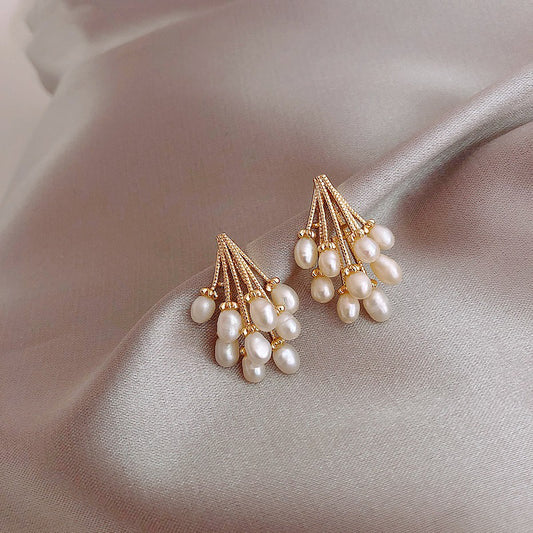 Pearl Bunch Earrings