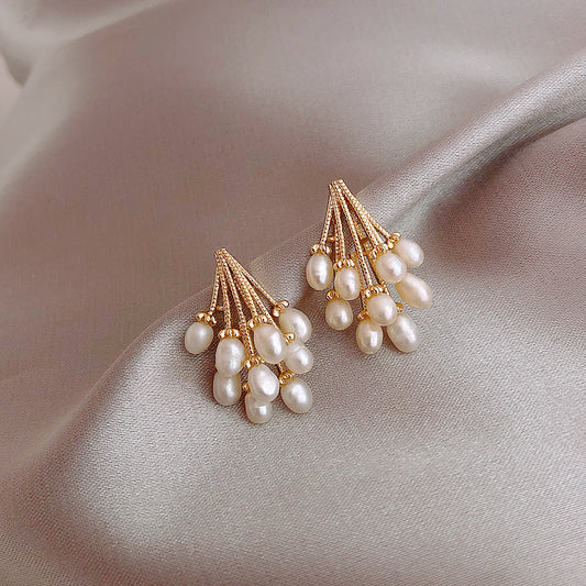 Pearl Bunch Earrings