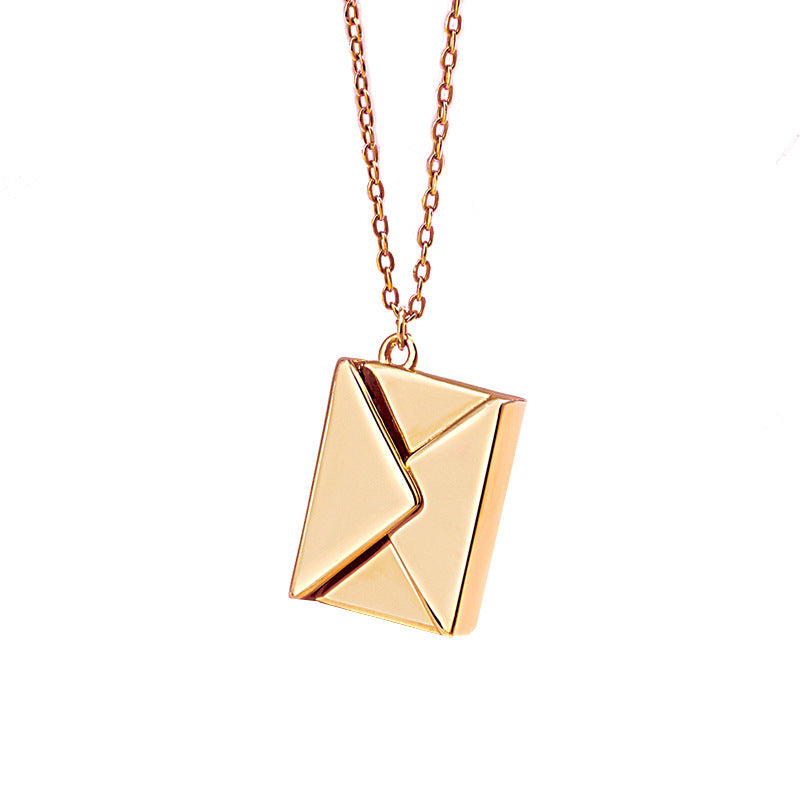 The Open Letter Necklace (925 Sterling Silver)