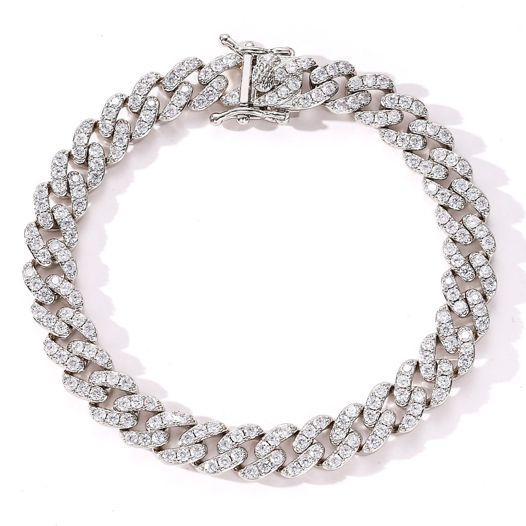 Studded Cuban Bracelet