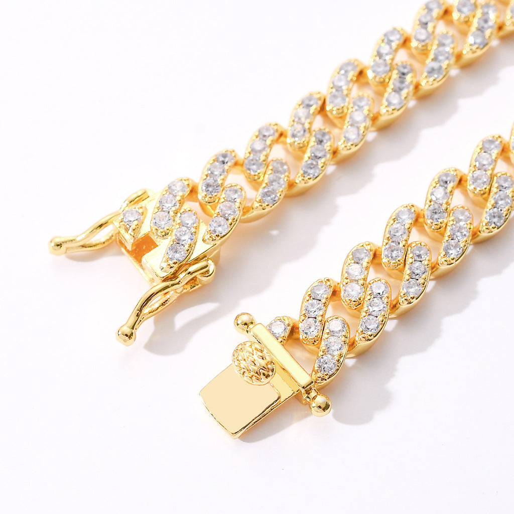 Studded Cuban Bracelet