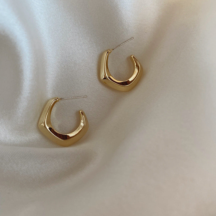Delicate Gold Hoops