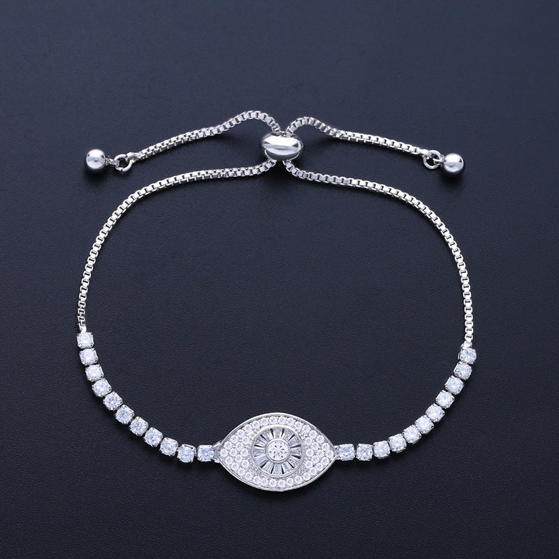 Studded Evil Eye Bracelet