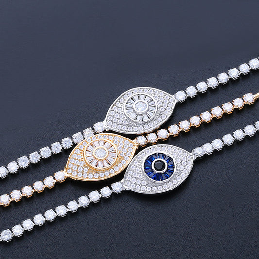 Studded Evil Eye Bracelet