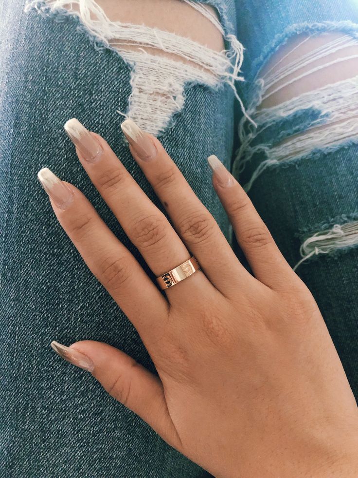 Studded Love Band Ring