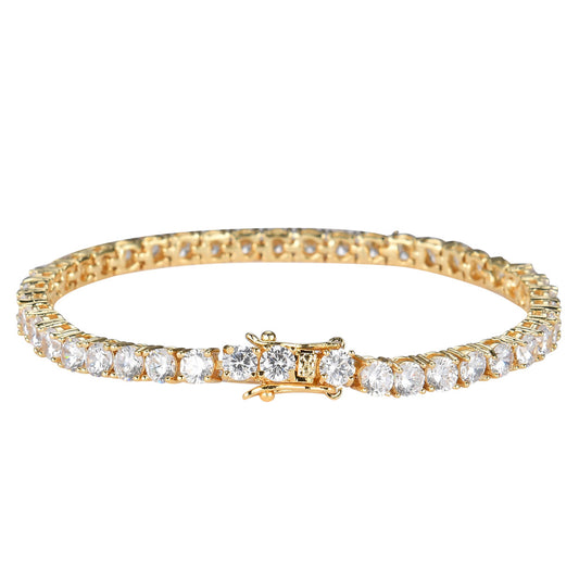 3MM SWAROVSKI TENNIS BRACELET.