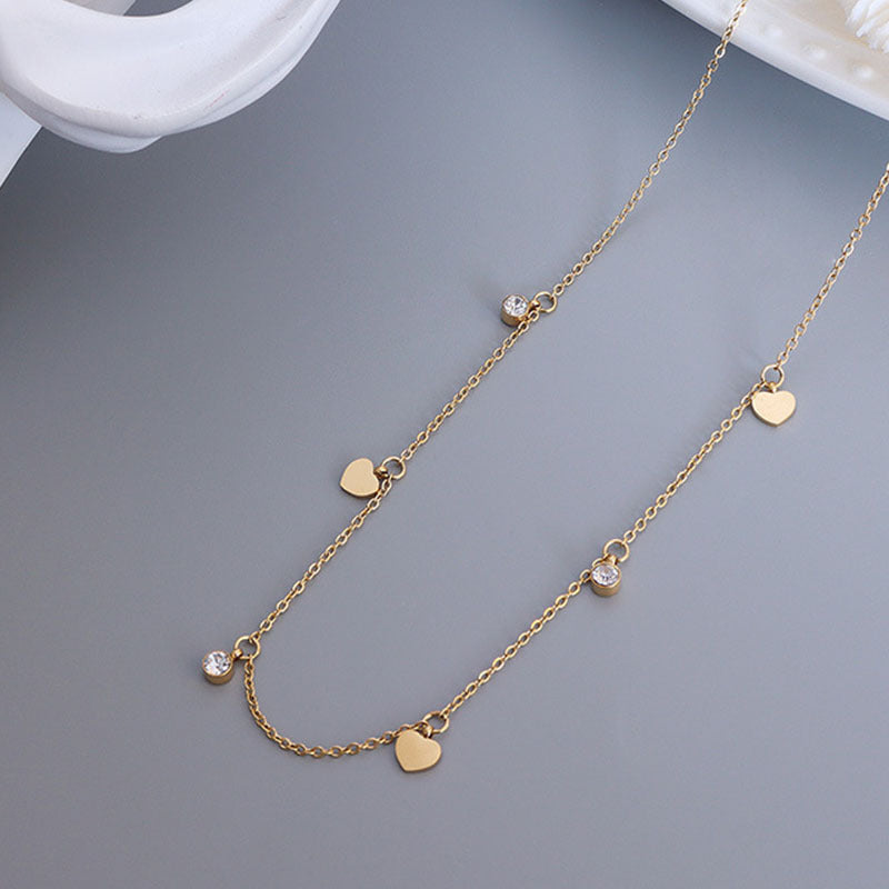 "Subtle elegance, with a heart that glows in crystal light."