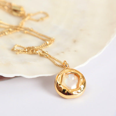 Anti-tarnish pearl jewelry, showcasing a lustrous necklace