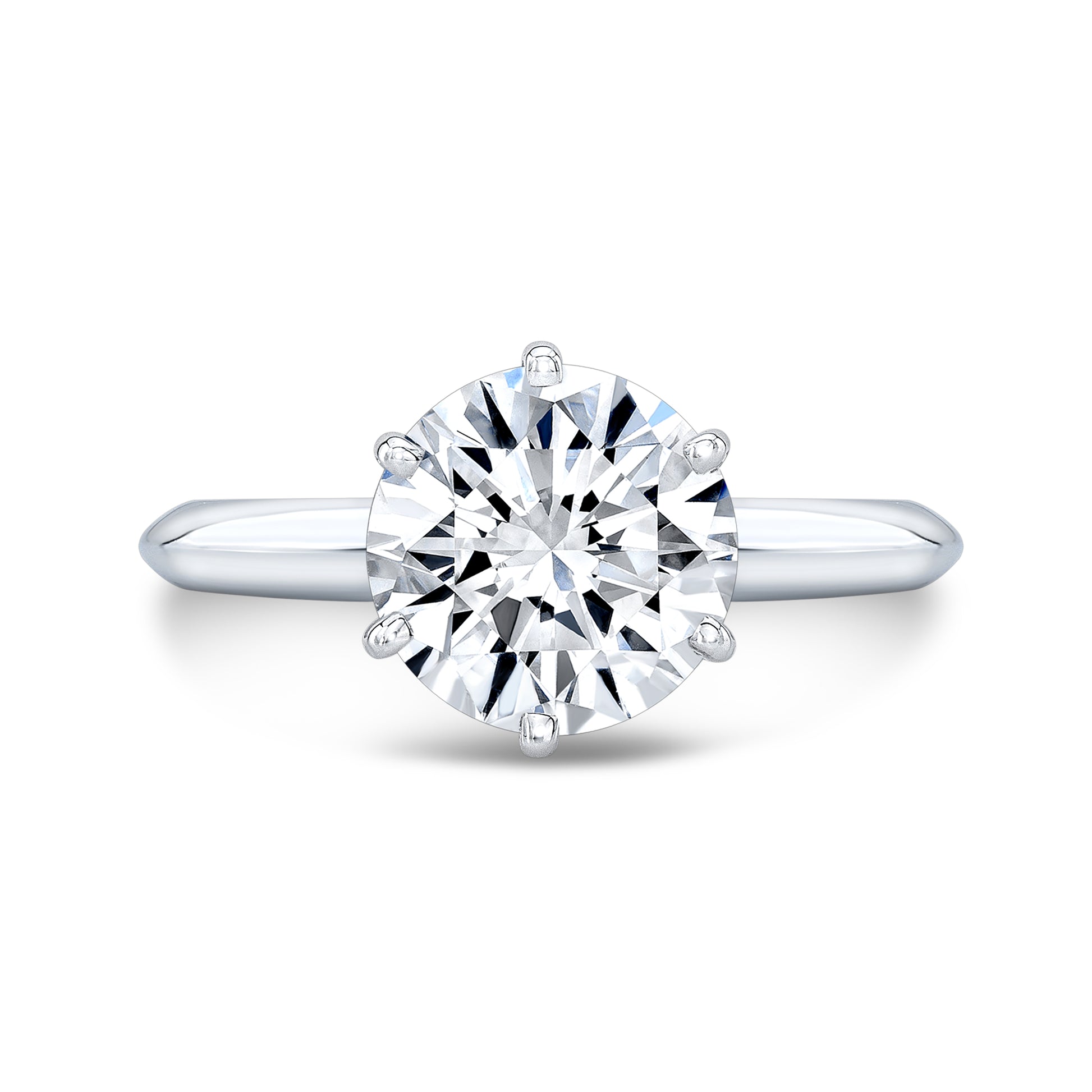 "One stone, endless meaning – Classic Solitaire in Hallmarked Silver."