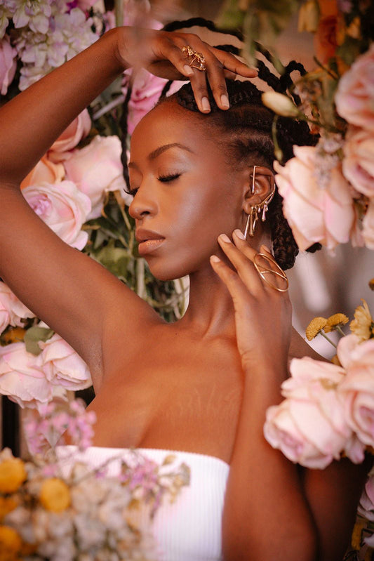 Melting Earcuff Earring