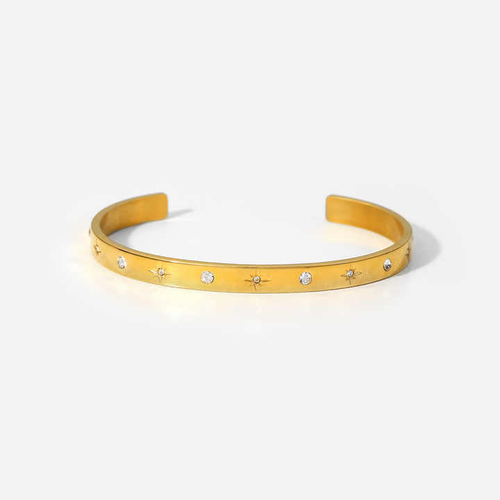 Star Moon Cuff Bracelet