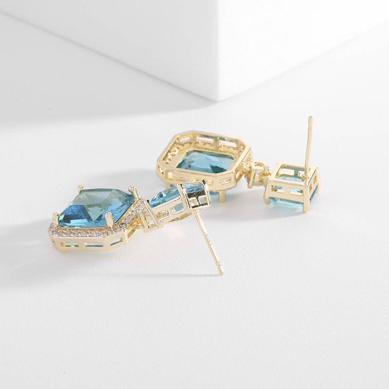 Aquamarine Earrings