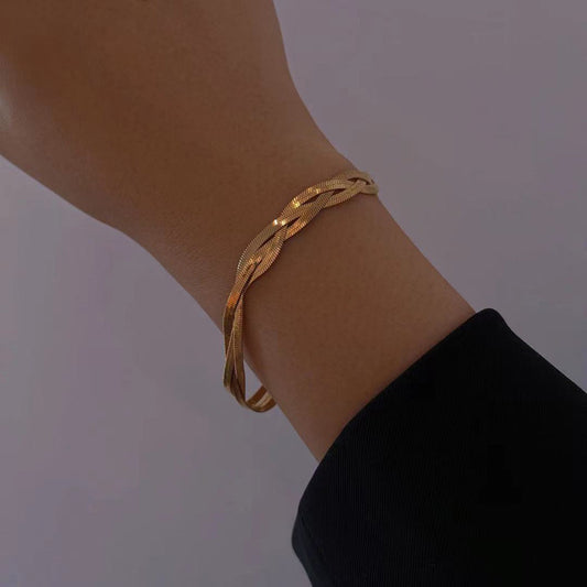 Braided Herringbone Bracelet