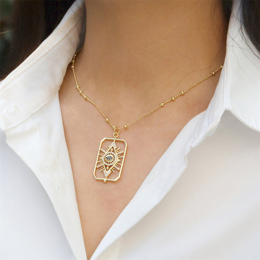 Guiding Light Evil Eye Necklace