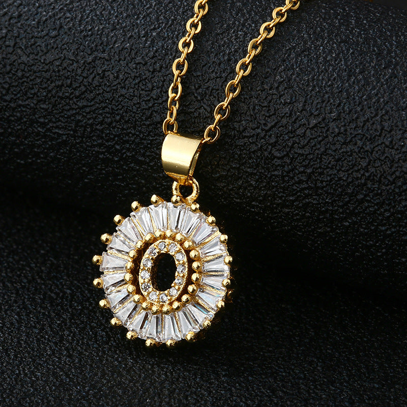 Sparkling stones catch the light for a dazzling effect.