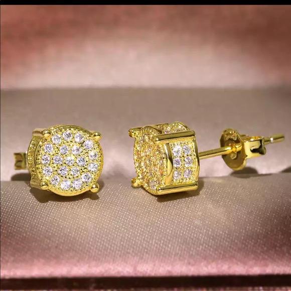 "Crafted to shine, designed to mesmerize – Studded Earrings in Sterling Silver."