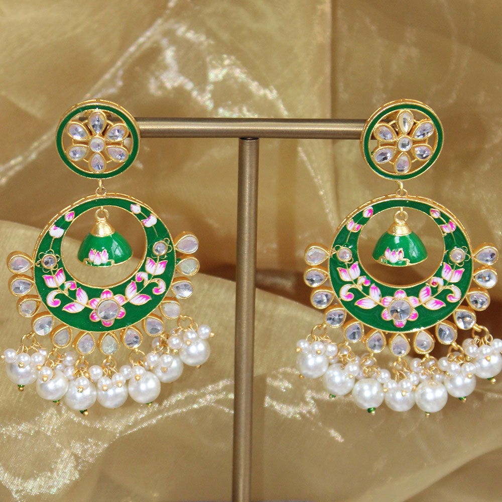 Zewar Alluring Chandbali Earrings