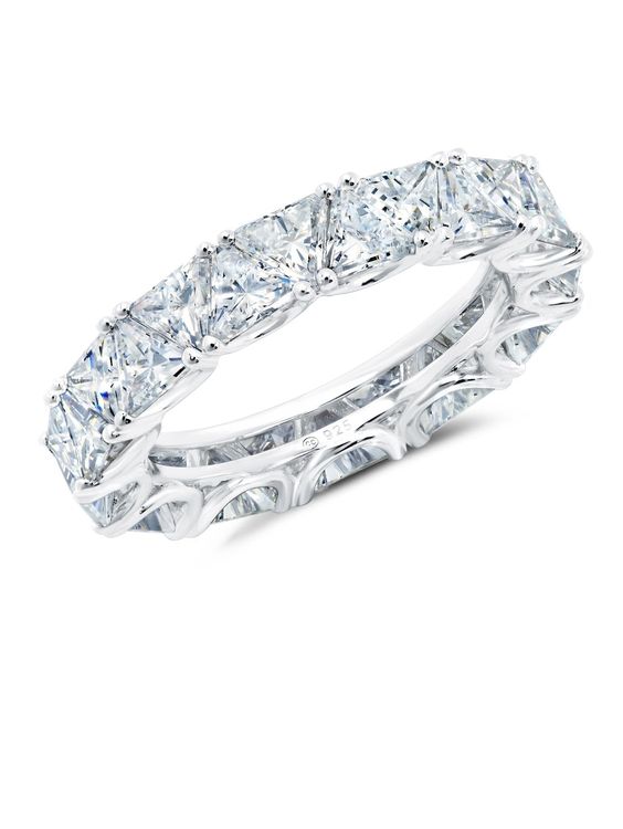 Trillion Cut Diamond Band