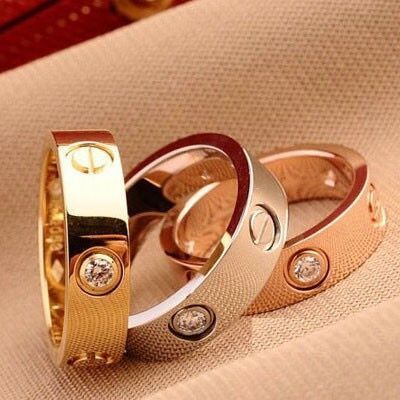 The Oval Love Bangle & Ring Combo Set