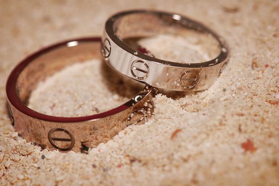The Oval Love Bangle & Ring Combo Set