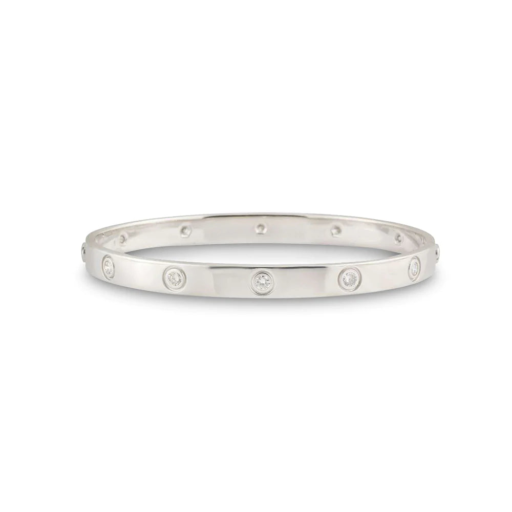 The Oval Love Bangle & Ring Combo Set