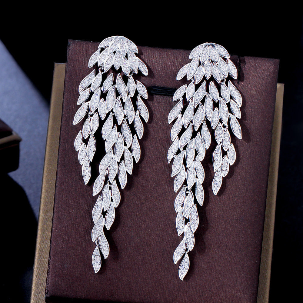 Diamond Wings Earrings