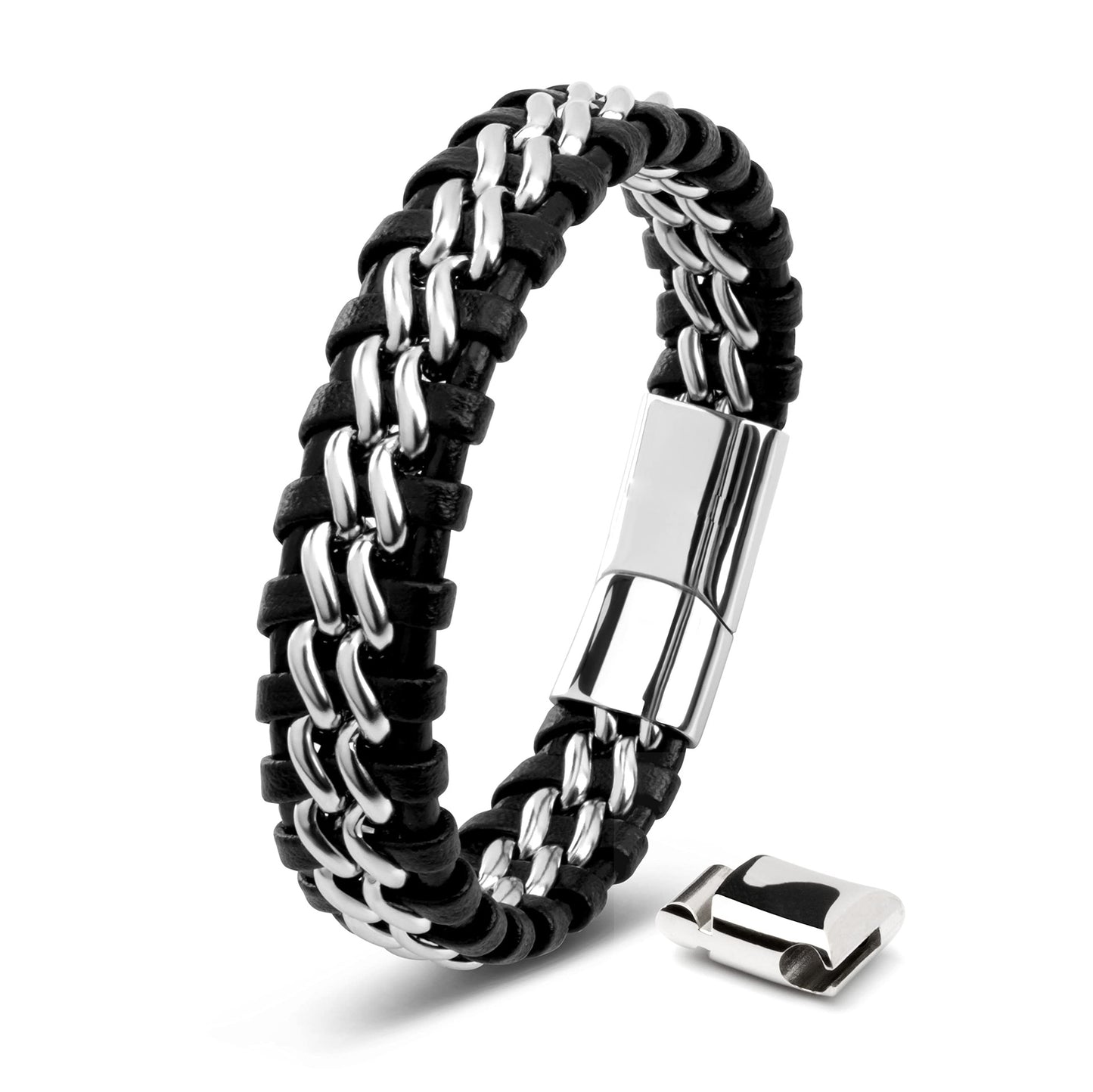 Luxury Men's Leather Bracelet