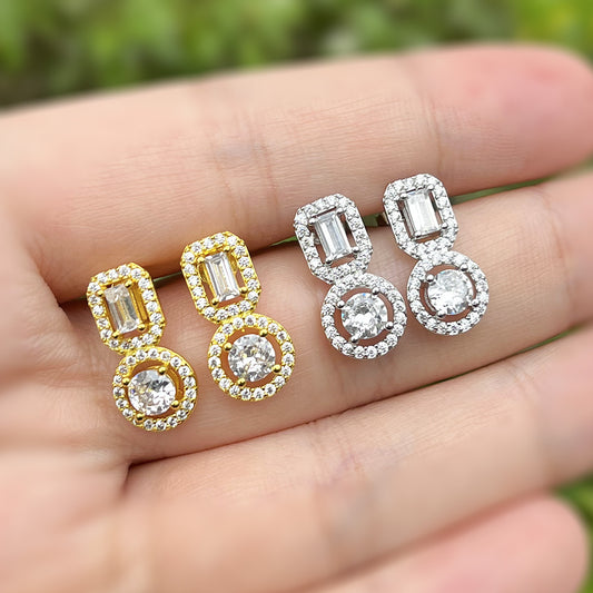 Bold Diamond Earrings