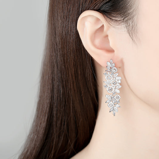 Opaline Garden Drop Earrings