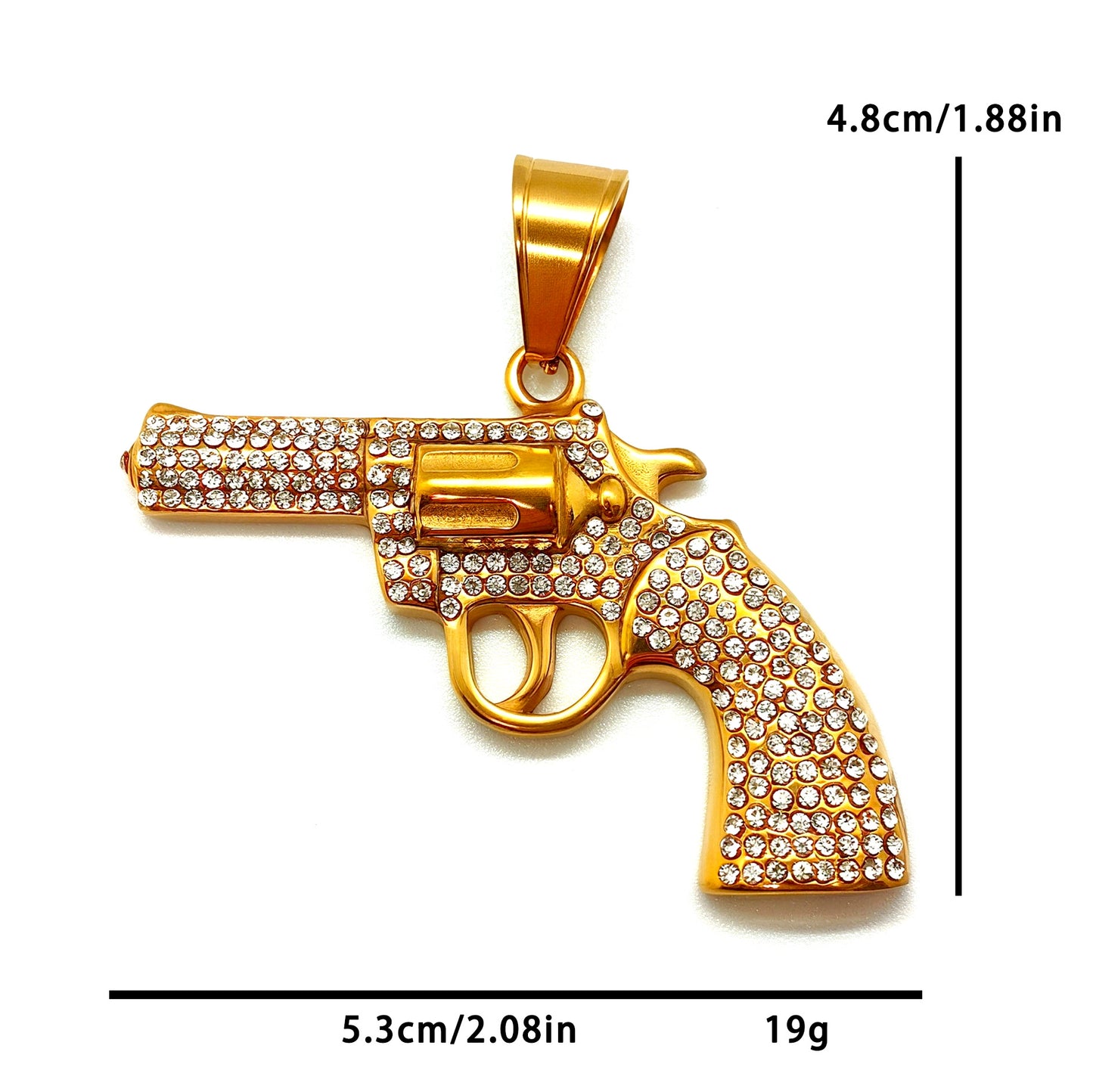 Loaded Gun Necklace
