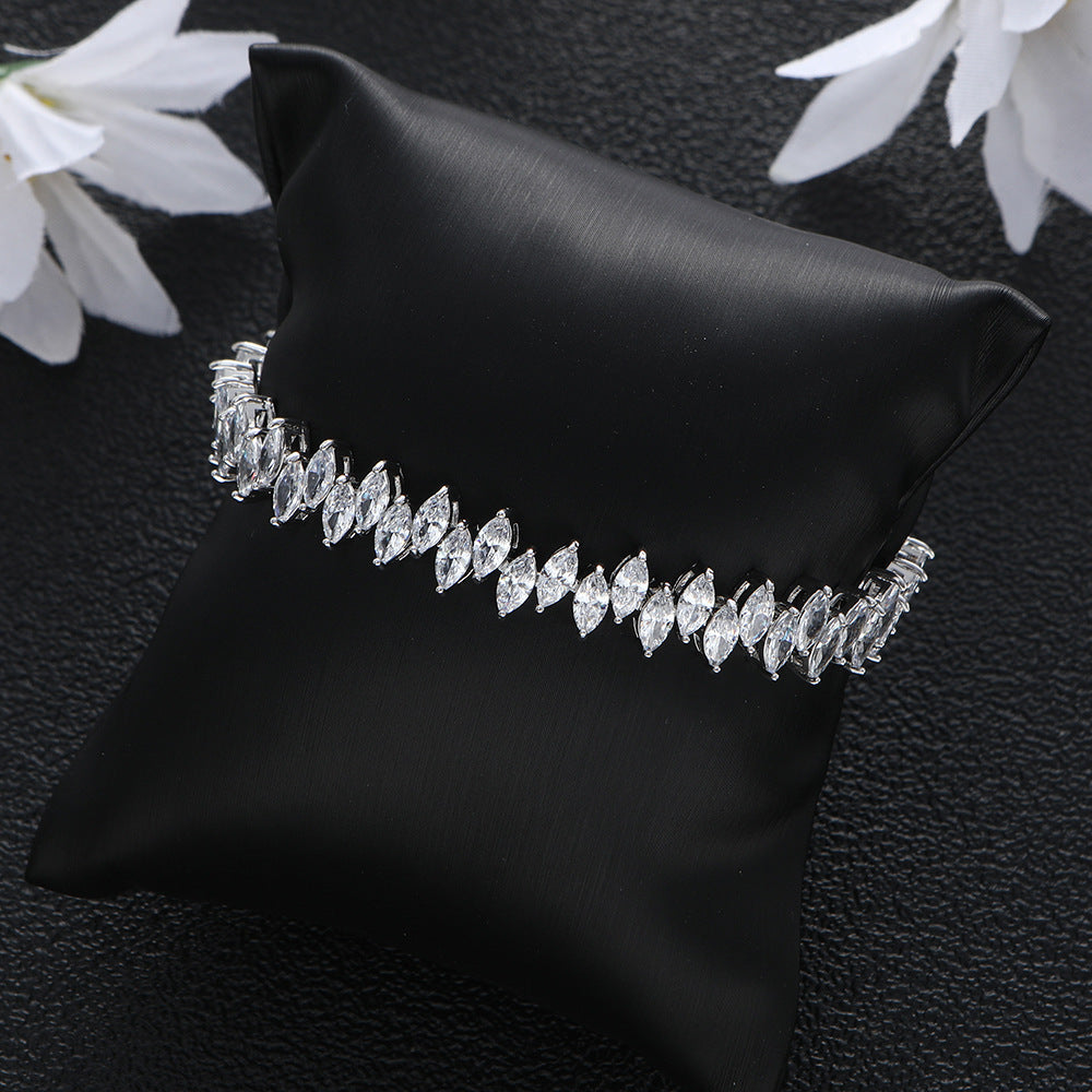 Marquise Tennis Bracelet