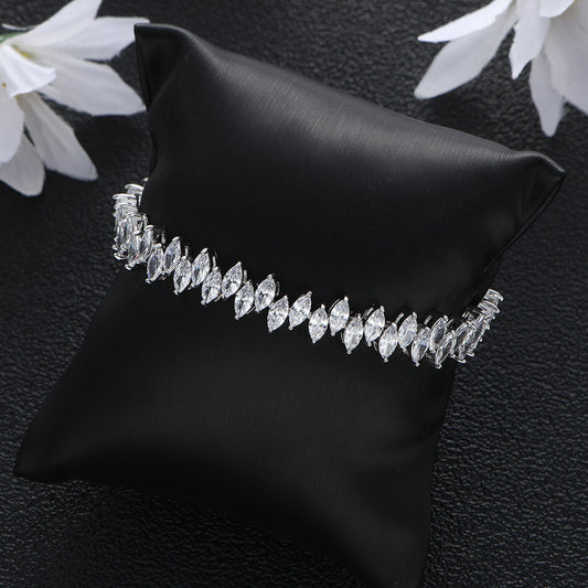 Marquise Tennis Bracelet