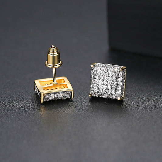Starlit Square Studs