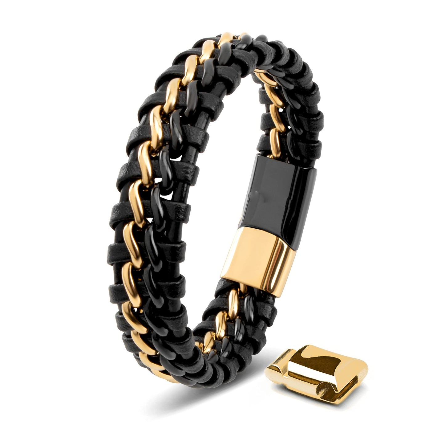 Luxury Men's Leather Bracelet