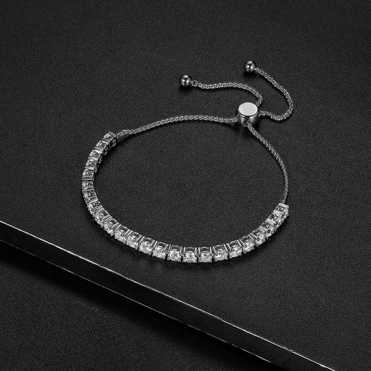 Affluent Adjustable Tennis Bracelet