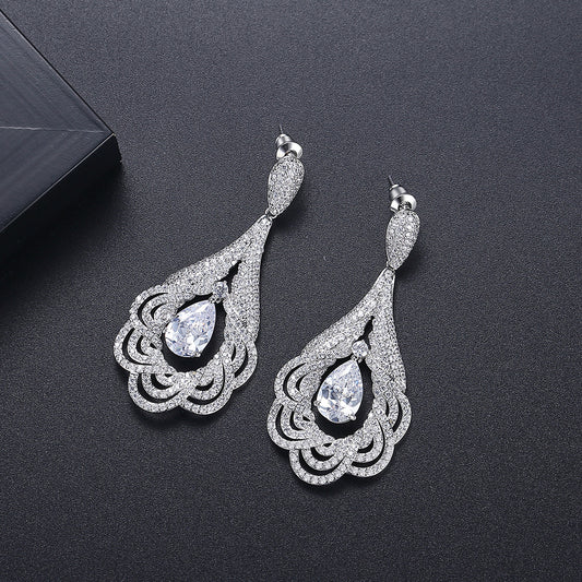 Celestia Knot Drop Earrings