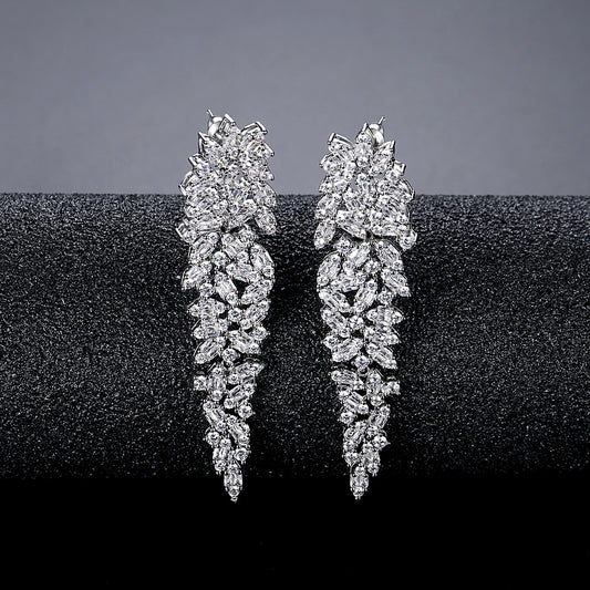 Veloria Spark Drop Earrings