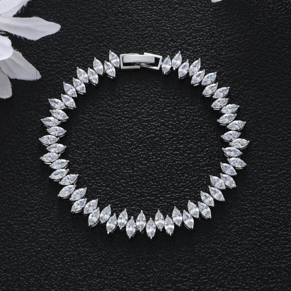 Marquise Tennis Bracelet