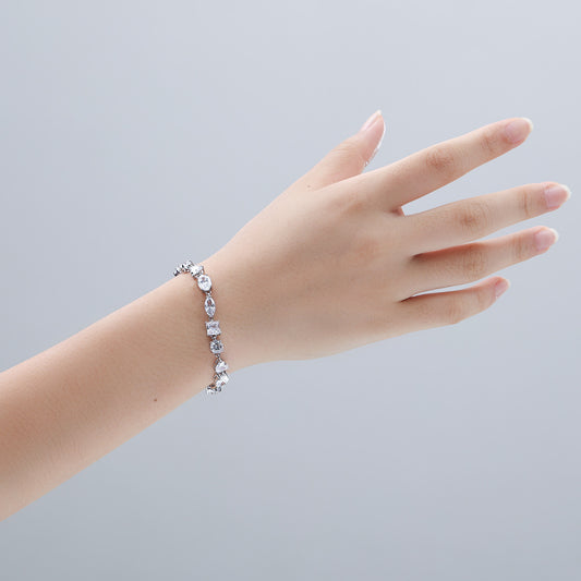 Radiant Cut Statement Tennis Bracelet