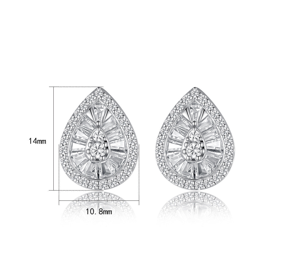 Aurelia Teardrop Stud