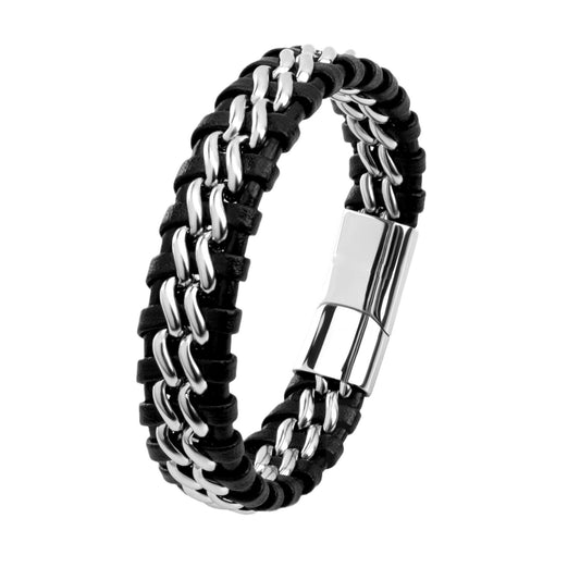 Luxury Men's Leather Bracelet