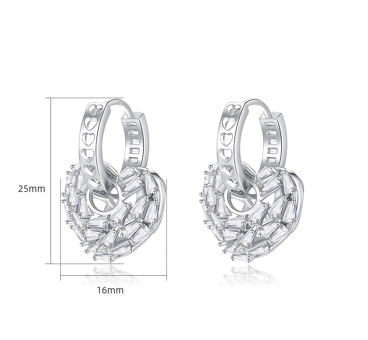 Éclat Baguette Hoops