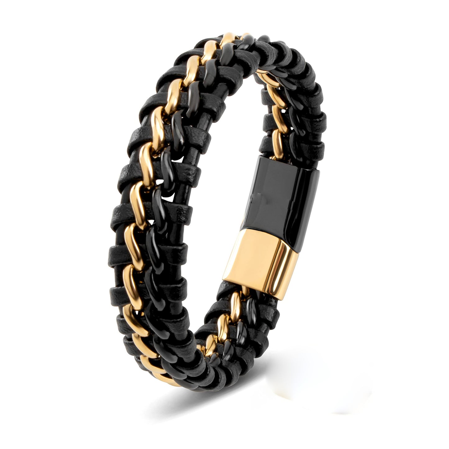 Luxury Men's Leather Bracelet