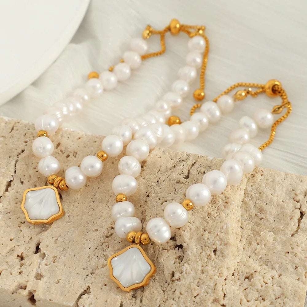 Shell Charm Bracelet